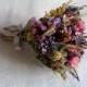 Woodland wedding country bouquet ,bridal bouquet wedding ,rustic wedding ,dried flowers bouquet  farm out door  wedding bouquet