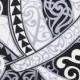 Maori Tribal Fabric Polynesian Tattoo Tapa Manly Print Lavalava Aloha Shirt Black White Gray, HPCN10028, Ask for bulk