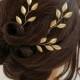 Gold Bridal Hair Vine, Gold Leaf Hair Comb, Gold Hair Vine, Leaf Bridal Comb, Bridal Hairpiece, Wedding Hair piece, Gold Leaf Hair Vine