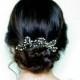 Bridal Hair Pins,Pearl Crystal Hair Pins, Wedding Hair Accessories, Bridal Hair Accessories,Swarovski Crystal Hair Pins
