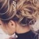 Pretty Messy Wedding Updo Hairstyle For Every Type Of Bride