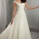Casamento A Line Cap Sleeves Long Lace Wedding Dresses