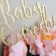 Baby Shower Personalised Cake Topper Cake Decoration Cake Toppers Toppers Baby Shower Cakes Personalised topper Baby shower cake SHL