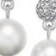 Charter Club Silver-Tone Fireball Imitation Pearl Drop Earrings, Only At Macy's