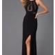 Floor Length Sleeveless Black Dress by Morgan - Discount Evening Dresses 