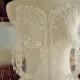 gorgeous bridal lace applique, venice lace applique in ivory for wedding gonw,bridal veil, dresses