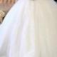 Beautiful full princess tulle ball gown wedding dress