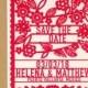 Destination Wedding Save the Date – Colorful Mexican Fiesta Papel Picado Save the Date (Helena Suite)