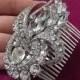 SALE -15% crystal bridal hair comb, swarovski wedding hair piece, wedding hair comb, rhinestone wedding hair accessories, bridal hair piece