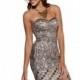 Shail K. 3458 Antique Gold,Lead Dress - The Unique Prom Store