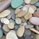 Alaska River rocks - River rocks bulk - Wedding stones - Wedding Favor - Memorial stone - Guestbook alternative - Colorful stone - Rockhound