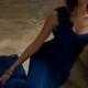 Königsblau Chiffon eine Schulter a-Linie Street Mode Brautjungfer Kleid - Festliche Kleider 