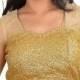 Partywear Blouse with Golden Sequin with Short Sleeves - All Sizes - available in different colors