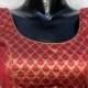 Red Color Brocket Marriage Blouse - also available in all sizes