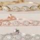 Flower girl Bracelet, Rose Gold Child's Jewelry, Gold, Dainty Marquise Wedding Bracelet, Wedding Jewelry, Ella Crystal Bracelet