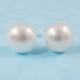 Freshwater Pearl Earrings freshwater pearl earrings 10mm,pearl earrings,bridesmaid earrings,wedding gift Sterling Silver pearl earrings
