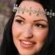 Bridal Headband, Wedding Hair Accessories, Art Deco Crystal Headpiece, Vintage Inspired Oval and Teardrop Hair Bandeau