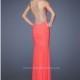 Magenta La Femme 19678 - Open Back Dress - Customize Your Prom Dress