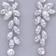 Chandelier Earrings, Crystal Earrings, Crystal Bridal Earrings, Bridal Jewelry, Crystal Wedding Earrings, MAXIME