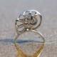 Silver Nautilus Ring, Unusual Birthday Gifts, Seashell Ring, Salvador Dali, Slow Ring, Vulcan Jewelry