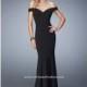 Black La Femme 22527 - Mermaid Sleeveless Dress - Customize Your Prom Dress