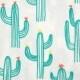 Cactus Napkins (20), Meri Meri Cactus Print Party Supply, Cinco de Mayo Party Decor, Desert Wedding, Fiesta Birthday, 13" Napkin, Southwest