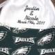 Personalized  Philadelphia Eagles Football Satin Drawstring Money Card Bag Bridal Dance Wedding Reception