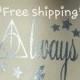 Harry Potter inspired Always wedding shoe decals sole stickers *FREE DELIVERY