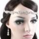 MIA - Vintage Inspired Crystal Bridal Headband, Wedding Rhinestone Headband, Bridal Headpiece, Halo, Bohemian, Hair Accessory