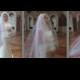 3-Tier Cathedral Veil & detachable 2-Tier Fingertip Veil w/ Blusher, Traditional Veil - Renee