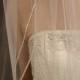 2 layers wedding veil - swarovski crystals edging. 2 layers bridal veil. This veil is ready to ship.