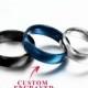 Custom Stainless Steel Ring, Personalized Steel Ring, Custom Ring, Personalized Quote Ring, Customized Promise Ring, Custom Engraved Ring