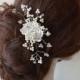 Bridal Hair Comb, Wedding Pearl Comb, Wedding headpiece, Pearl Hair Comb, Bridal Hair Accessories