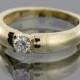 Diamond ring, Solitaire ring, Engagement ring, Diamond ring gold, Solitaire ring gold, Engagement ring gold, White diamond ring