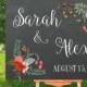 Wedding Sign, Wedding Printables, Wedding Signs Printable, Chalkboard Wedding Sign, Rustic wedding,  Custom wedding sign