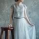 Bluish gray wedding dress - Borgia