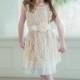 Lace Flower Girl dress, rustic flower girl dress,country flower girl dress, baby lace dress,ivory lace dress, girl dress,flower girl dresses