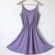 Purple Bridemaids Dress: Lavender Dress, Purple Boho Dress, Lavender Maxi Dress, Festival Dress, Dress with Pockets, V Neck Dress Maxi Skirt