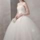 Taffeta Ball Gown With Floral Embroidery On Bodice Vera Wang Wedding Dresses Vw351027 - Cheap Discount Evening Gowns