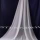 Cathedral chiffon veil. White or ivory your choice.