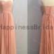 Dusty pink sweetheart dres with pleated,long prom dress,evening dress,fashion bridesmaid dress,chiffon prom dress,formal evening dress 2016