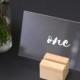 Modern Acrylic Table Numbers 