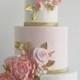White & Pink Cake