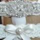 Petite to Plus size wedding garter set, bridal garter petite to plus size, bridal lingerie, ivory wedding garter, prom, Grace Style 10525