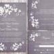Lace Wedding Invitation Template Download Printable Invitations Boho Invitation Rustic Invitations Vintage Floral Blue Invitations DIY - $18.90 USD