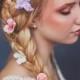 flower hairpin, floral hairpin, wedding hairpin, bridal hairpin, flower hair pin, floral hair pin, bridal hair pin, wedding hair pin