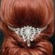 Art Deco Bridal Headband, Wedding Hair Piece, Bridal Headpiece, Prom Crystal Hair Chain, Wedding Headband, Boho Head Piece, Hair Jewelry - $35.00 USD
