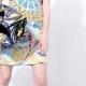 Emilio Pucci Cap Sleeves Mosaico Print Short Dress