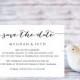 Save the Date Wedding Template, Editable Wedding Template, DIY Bride, Printable Wedding Invitations and Save the Date Card Templates,  - $6.50 USD