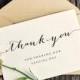 Thank You Wedding Card Template, Personalized Wedding Card, Thank You For Sharing Our Special Day, Printable Wedding Card Template,  - $6.50 USD